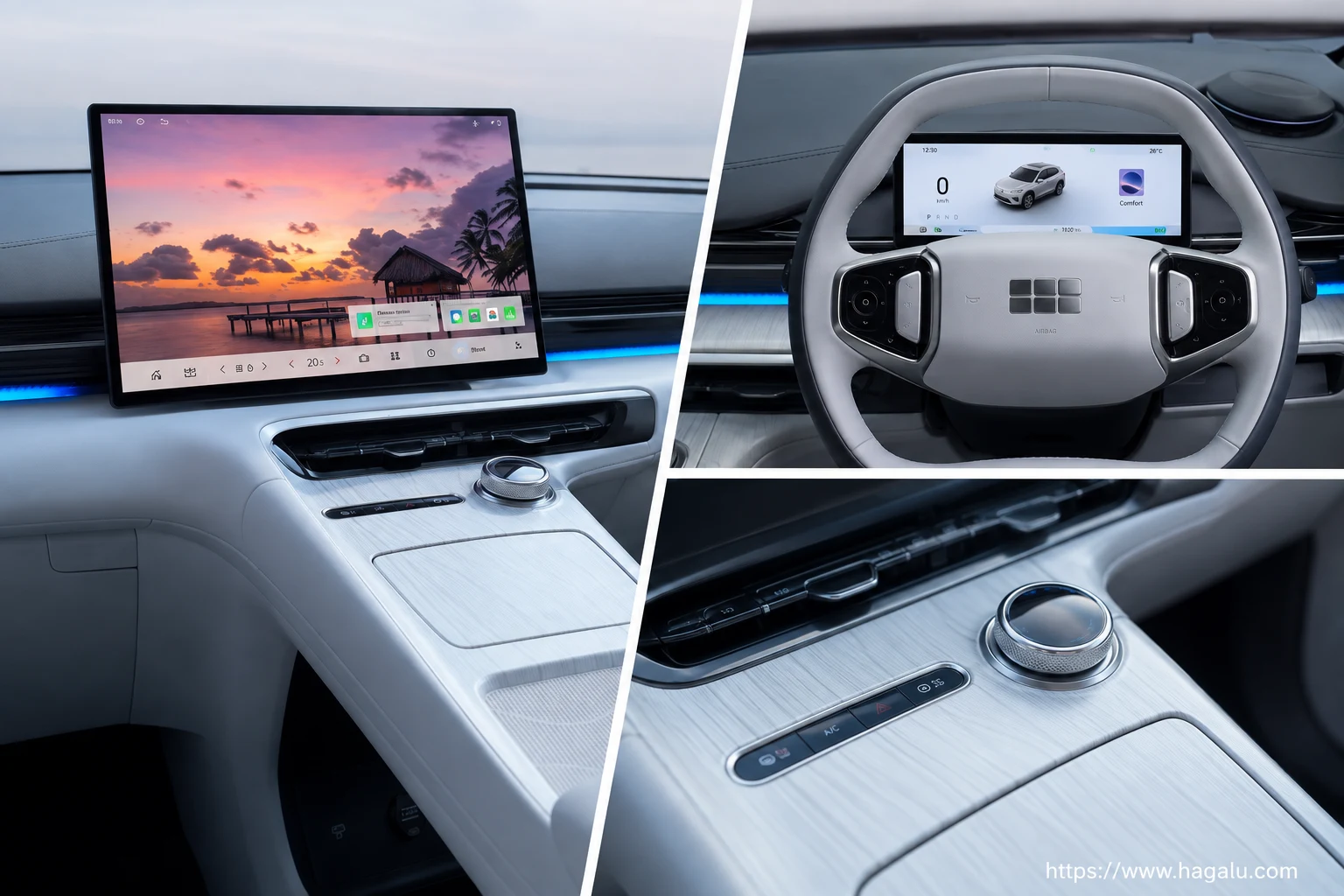 Geely E5 EM-i interior view 2 for South African vehicle comparison