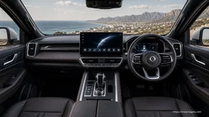 GWM Cannon Alpha interior view 1 for South African vehicle comparison