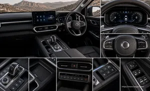 GWM Cannon Alpha interior view 2 for South African vehicle comparison