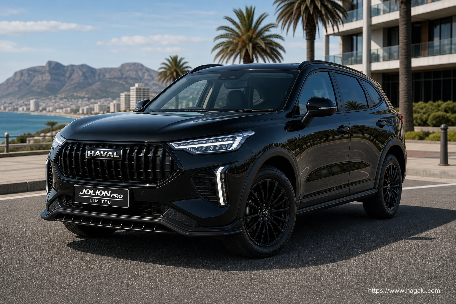 GWM Jolion Pro Limited exterior view 1 — price and specifications in South Africa