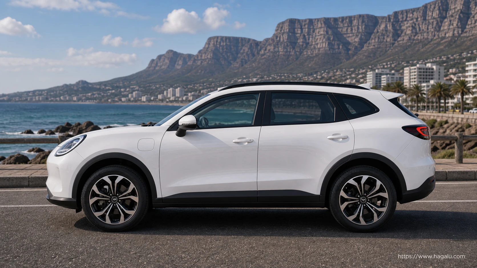 Gwm Ora 5 exterior view 3 — South Africa 2026