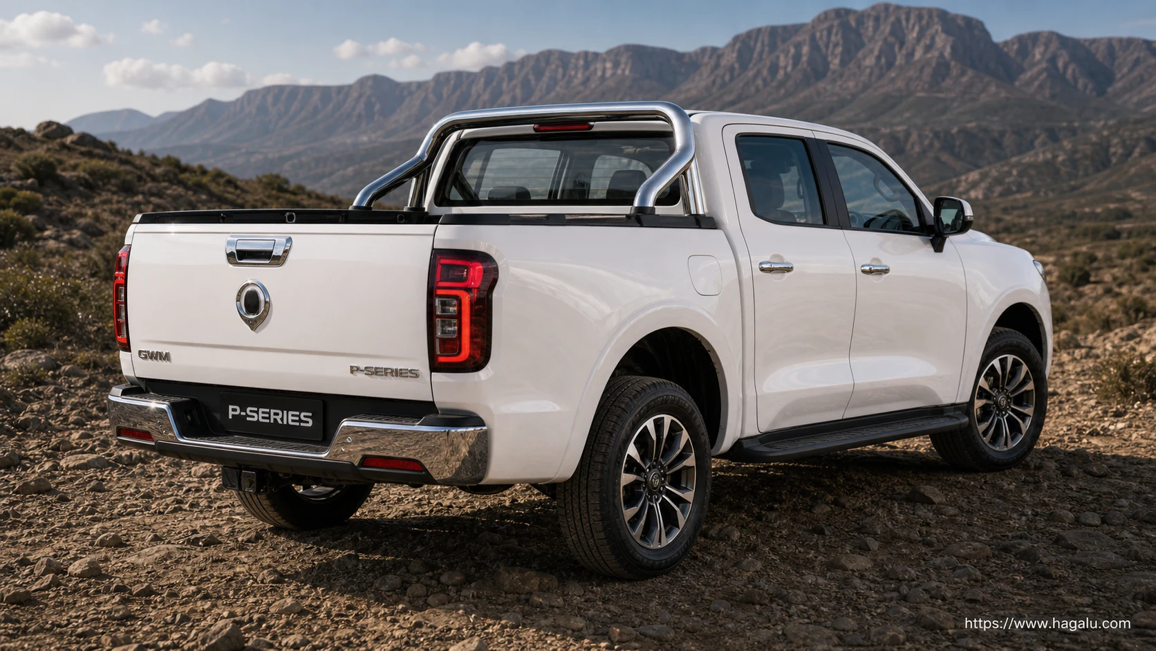 Gwm P Series exterior view 2 — South Africa 2026