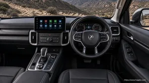 GWM P Series interior view 1 for South African vehicle comparison