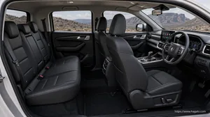 GWM P Series interior view 3 for South African vehicle comparison
