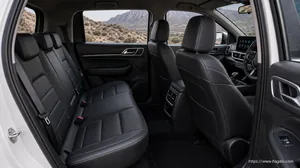 GWM P Series interior view 4 for South African vehicle comparison