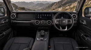 GWM Tank 300 interior view 1 for South African vehicle comparison