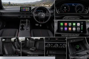Honda Civic RS interior view 2 for South African vehicle comparison