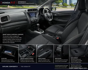Honda Fit interior view 4 for South African vehicle comparison
