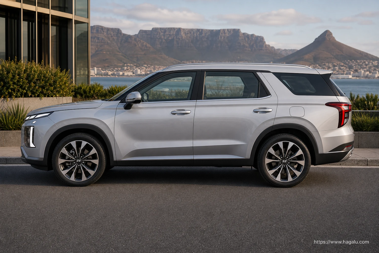 Hyundai ALCAZAR exterior view 3 — South Africa 2026