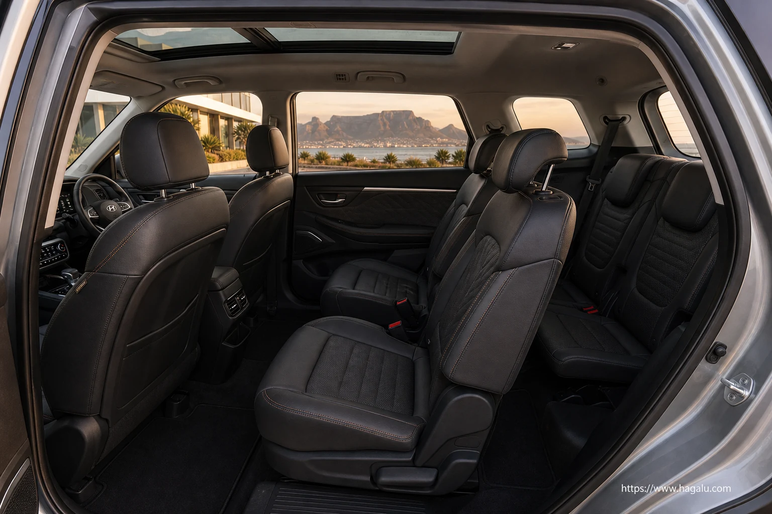 Hyundai ALCAZAR interior view 3 for South African vehicle comparison