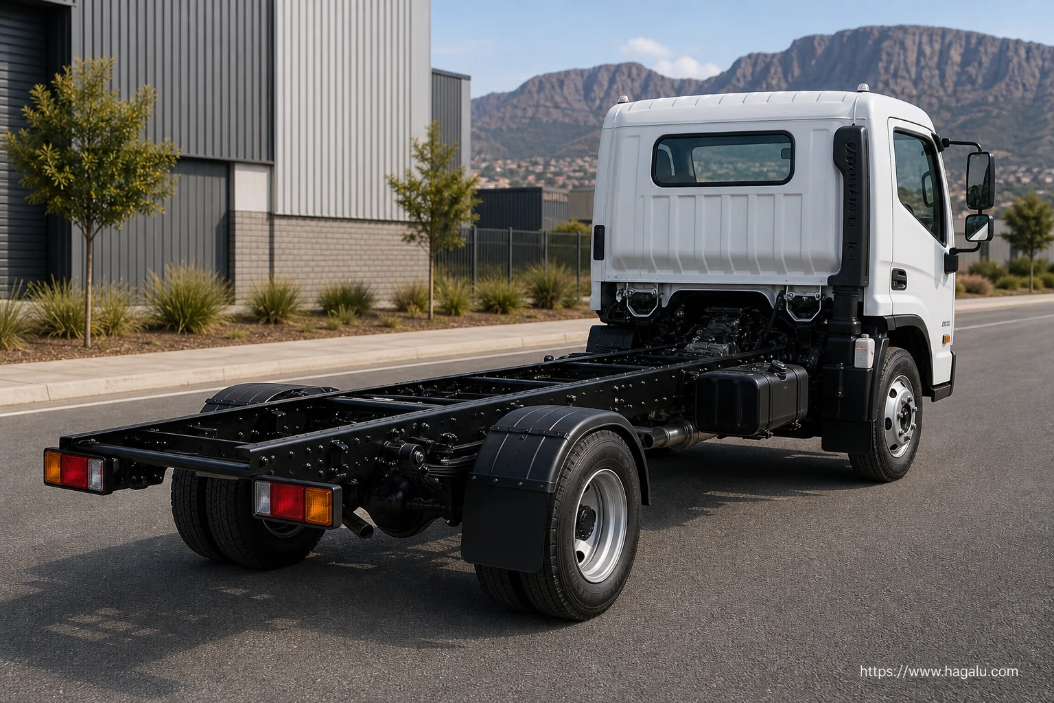 Hyundai EX-8 Chassis Cab exterior view 2 — South Africa 2026