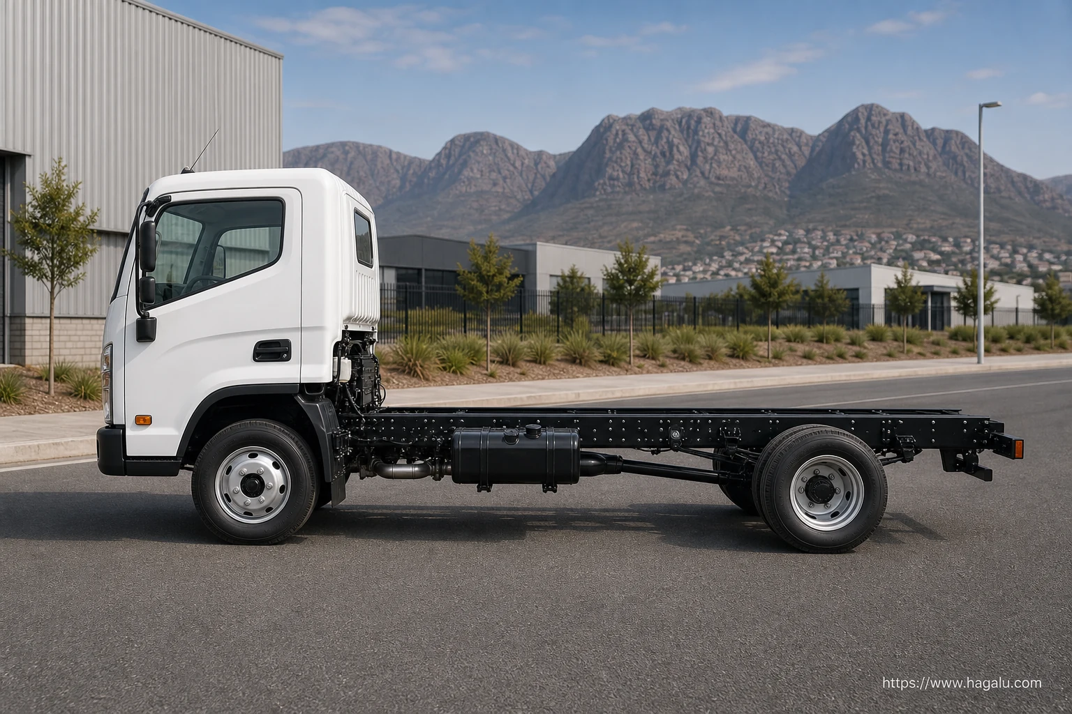 Hyundai EX-8 Chassis Cab exterior view 3 — South Africa 2026