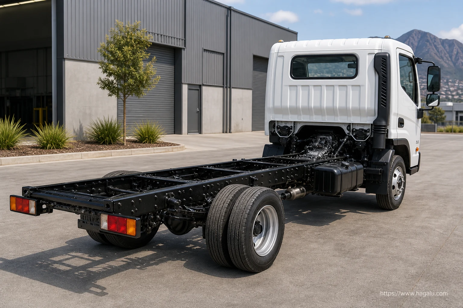 Hyundai EX-8 Chassis Cab interior view 5 for South African vehicle comparison