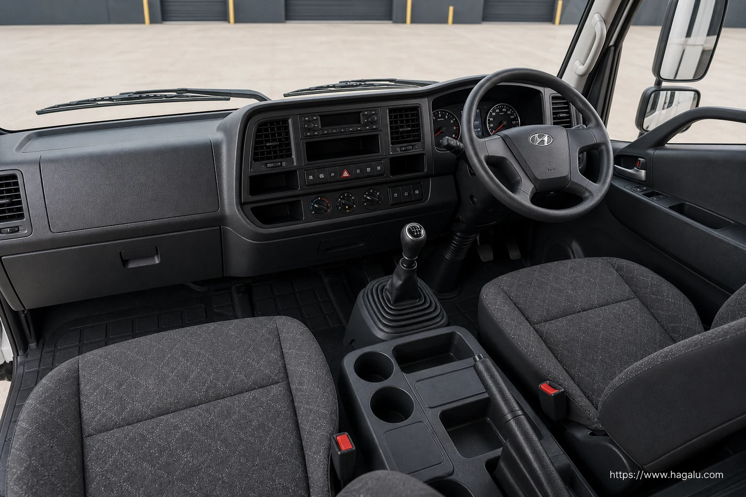 Hyundai EX-8 Tipper interior view 1 for South African vehicle comparison