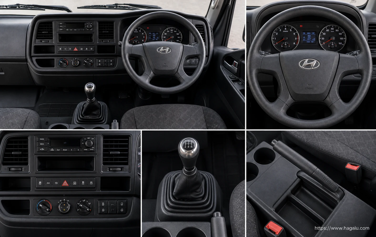 Hyundai EX-8 Van Body interior view 2 for South African vehicle comparison