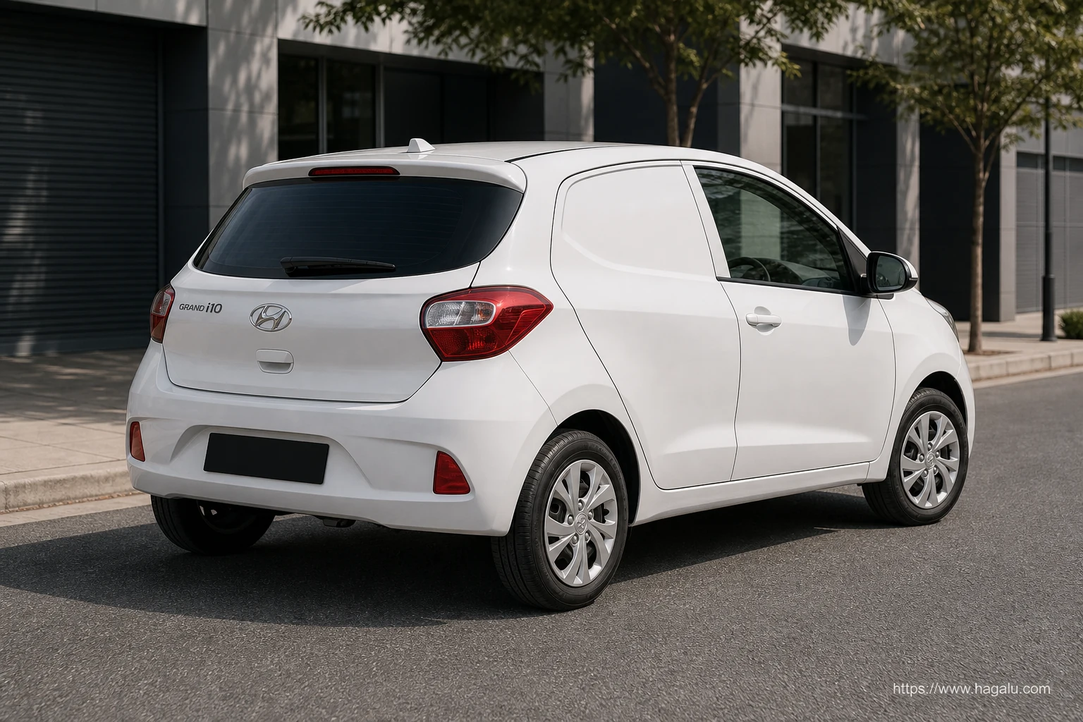 Hyundai Grand i10 Cargo exterior view 2 — South Africa 2026