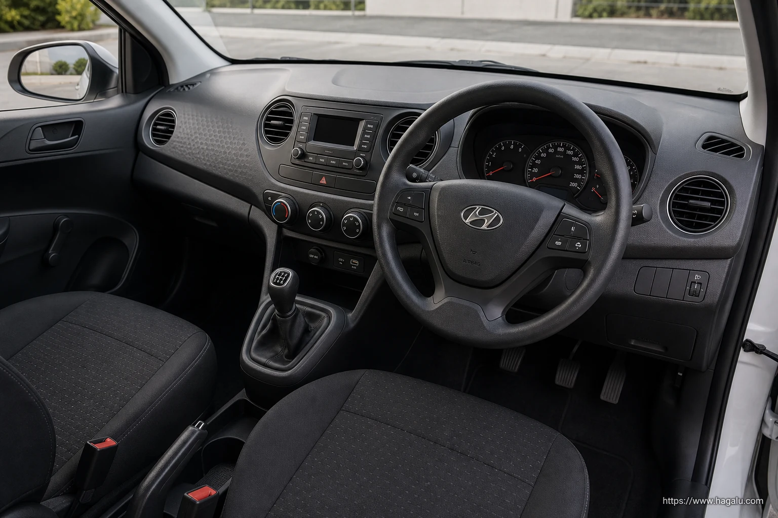 Hyundai Grand i10 Cargo interior view 1 for South African vehicle comparison