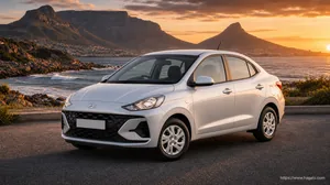 Hyundai Grand i10 Sedan exterior view 1 — price and specifications in South Africa