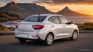 Hyundai Grand i10 Sedan exterior view 2 — South Africa 2026