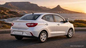 Hyundai Grand i10 Sedan exterior view 5 — South Africa 2026