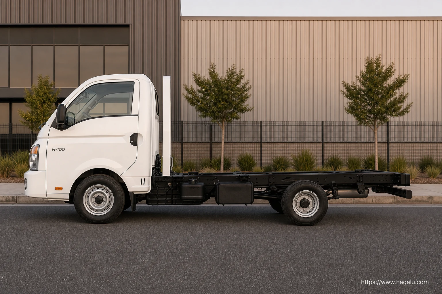 Hyundai H-100 Chassis Cab exterior view 3 — South Africa 2026