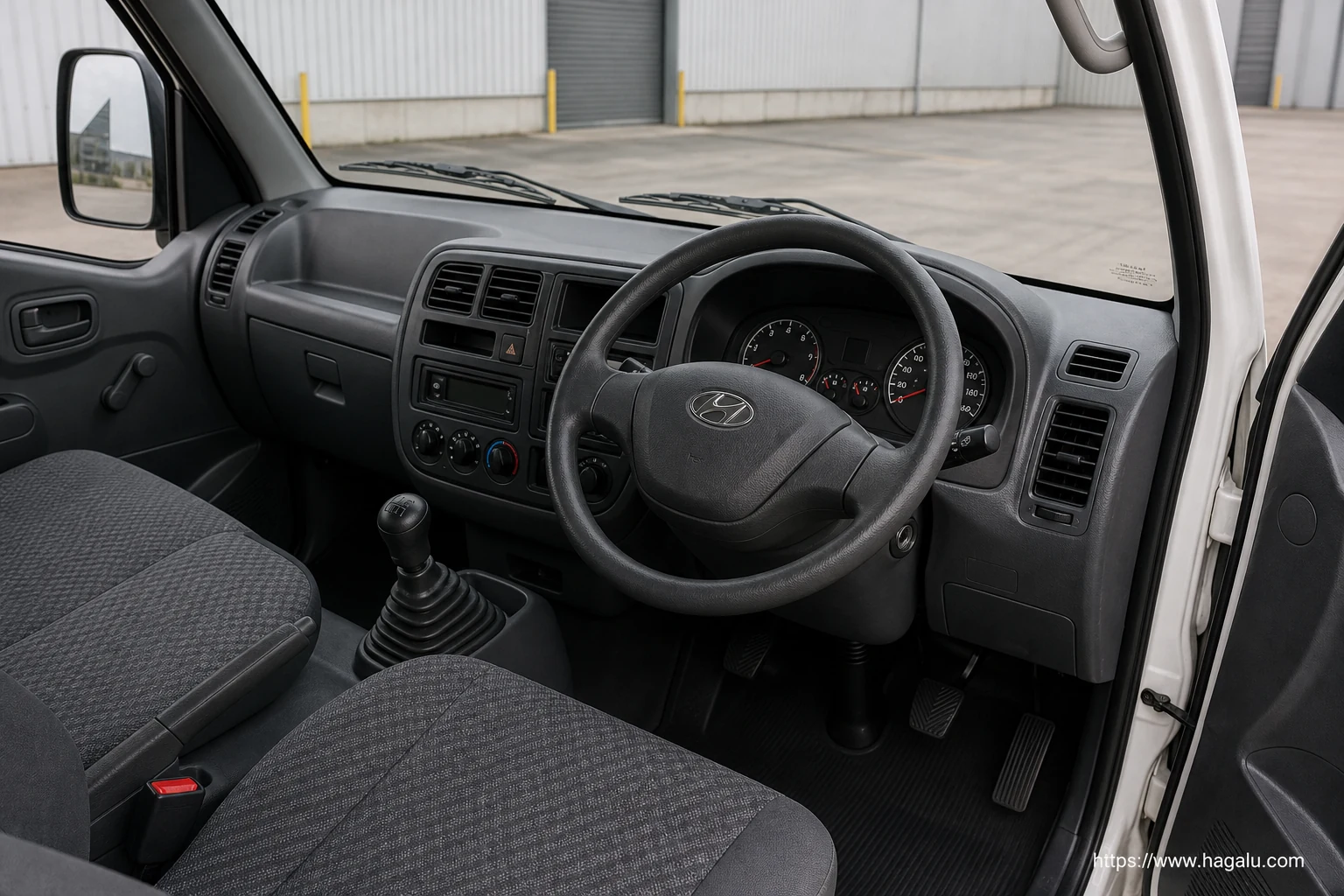 Hyundai H-100 Chassis Cab interior view 1 for South African vehicle comparison