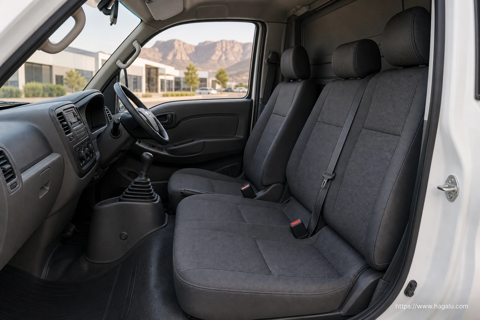 Hyundai H-100 Chassis Cab interior view 3 for South African vehicle comparison