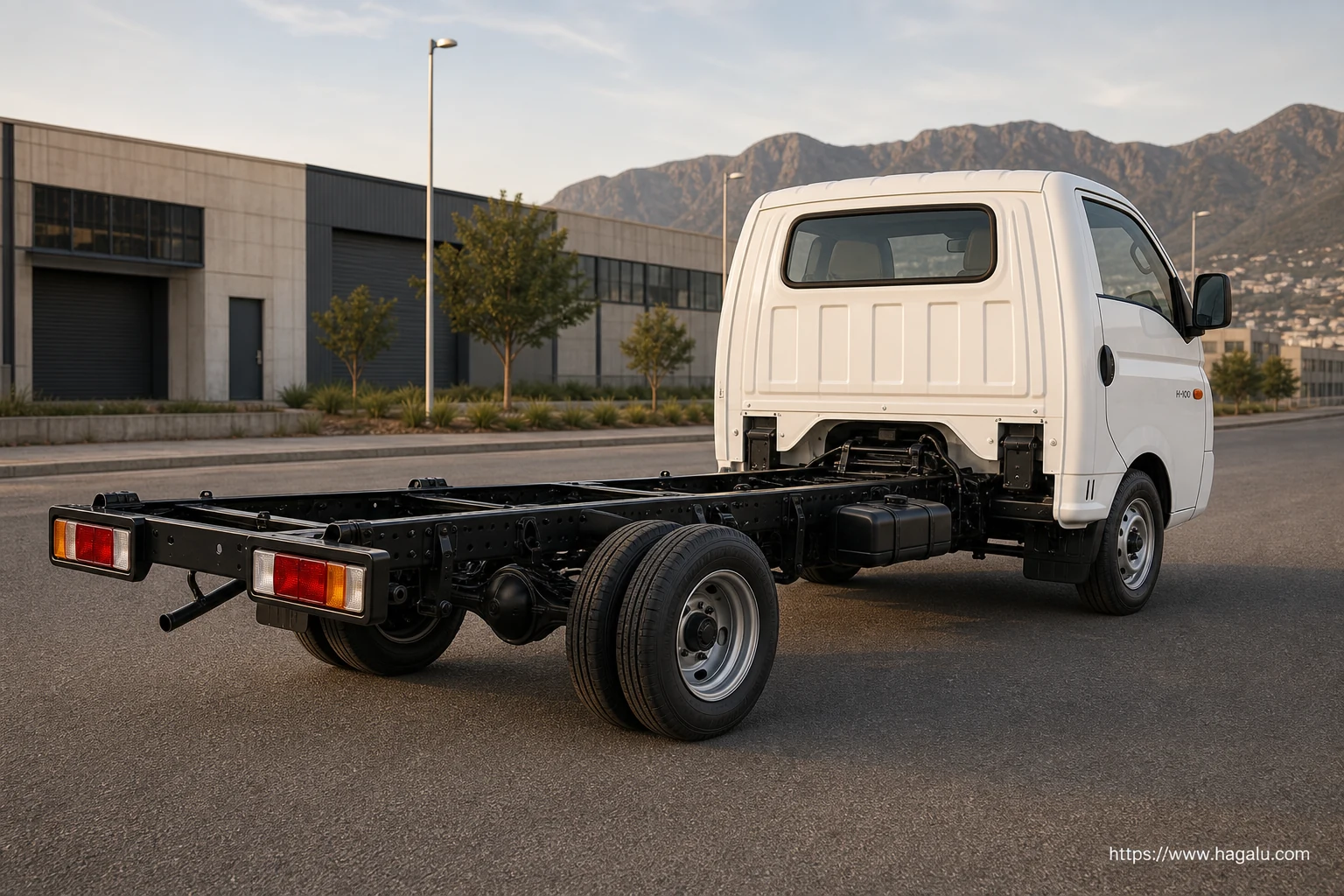 Hyundai H-100 Chassis Cab interior view 5 for South African vehicle comparison