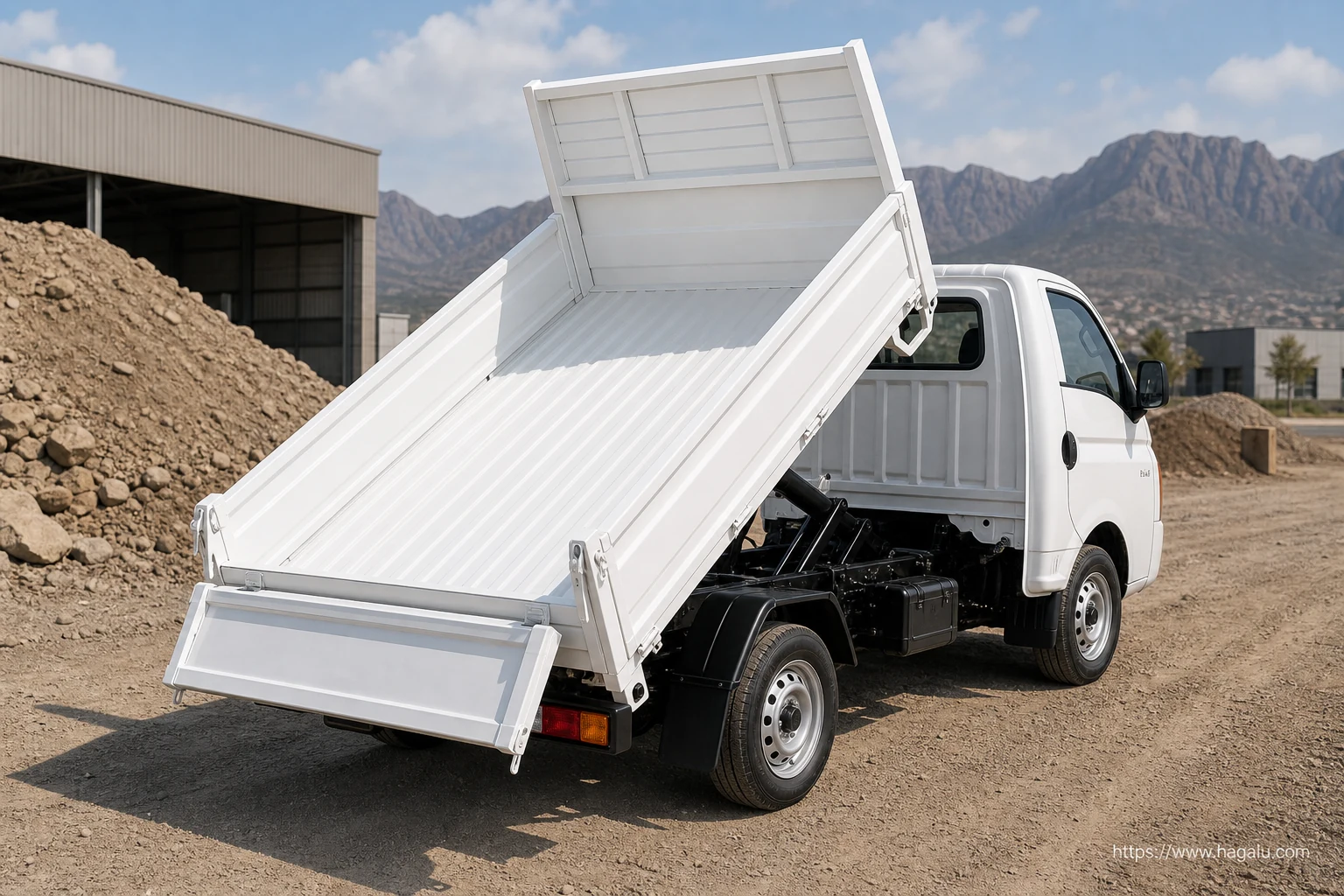 Hyundai H-100 Tipper interior view 5 for South African vehicle comparison