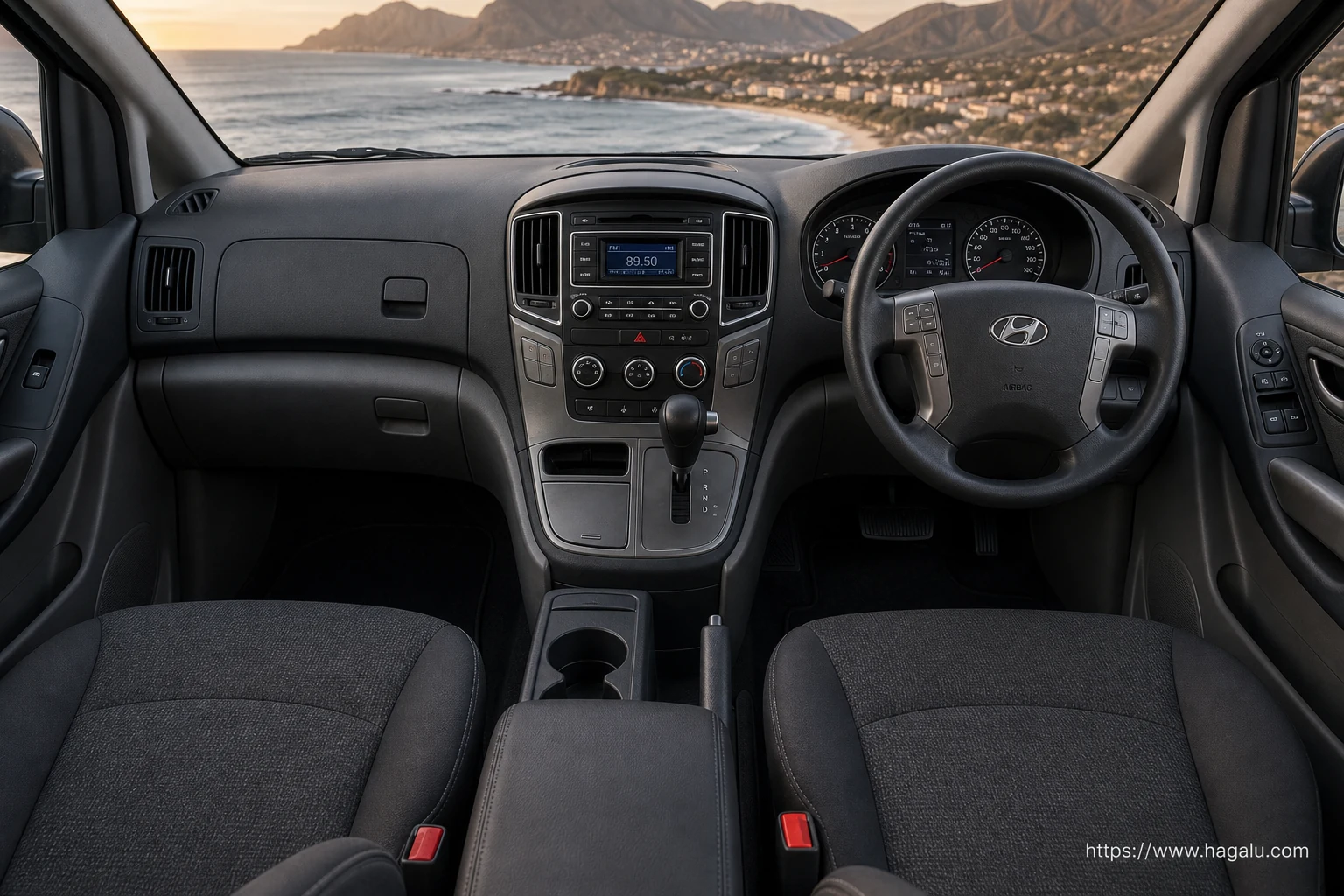 Hyundai H1 interior view 1 for South African vehicle comparison