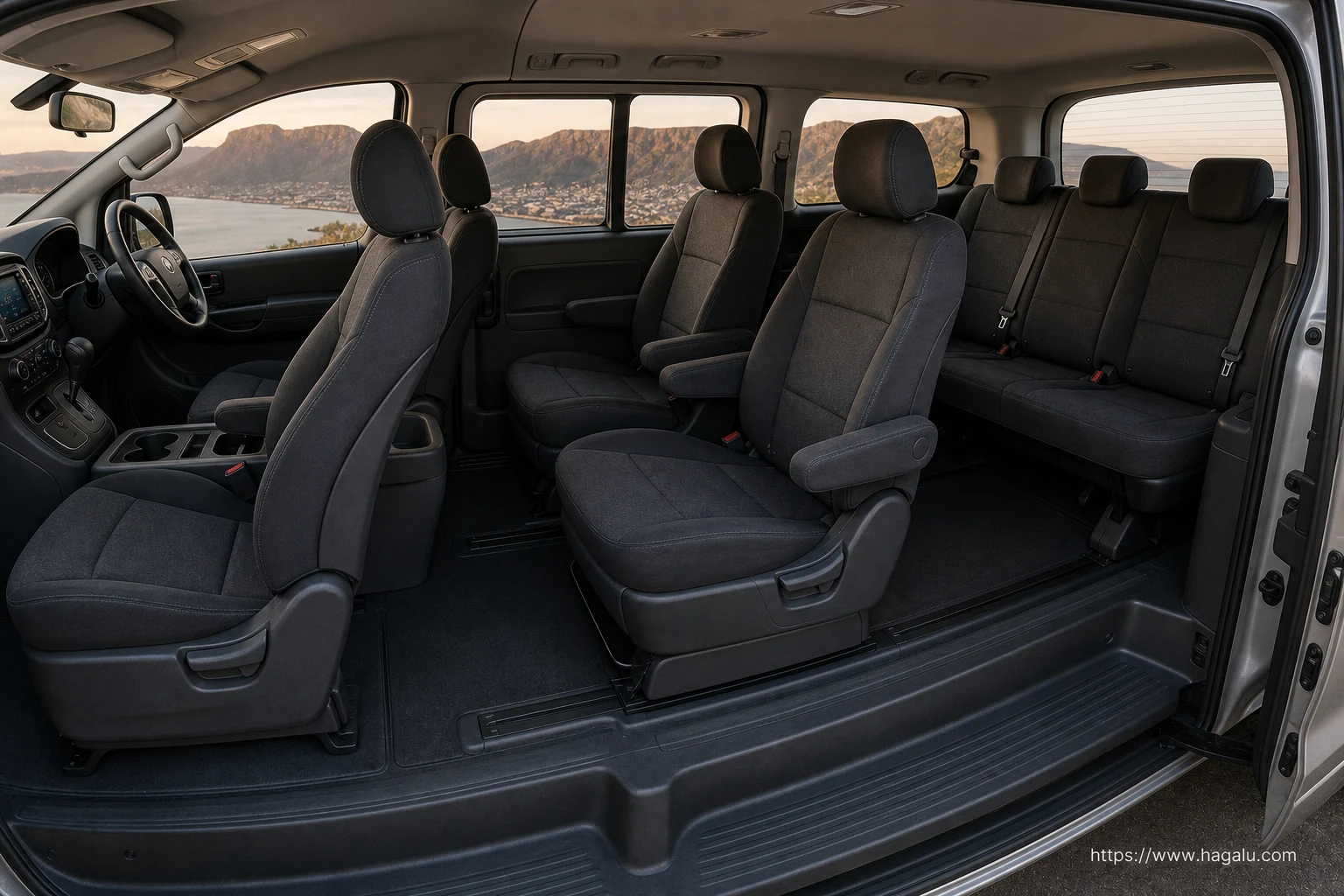 Hyundai H1 interior view 3 for South African vehicle comparison