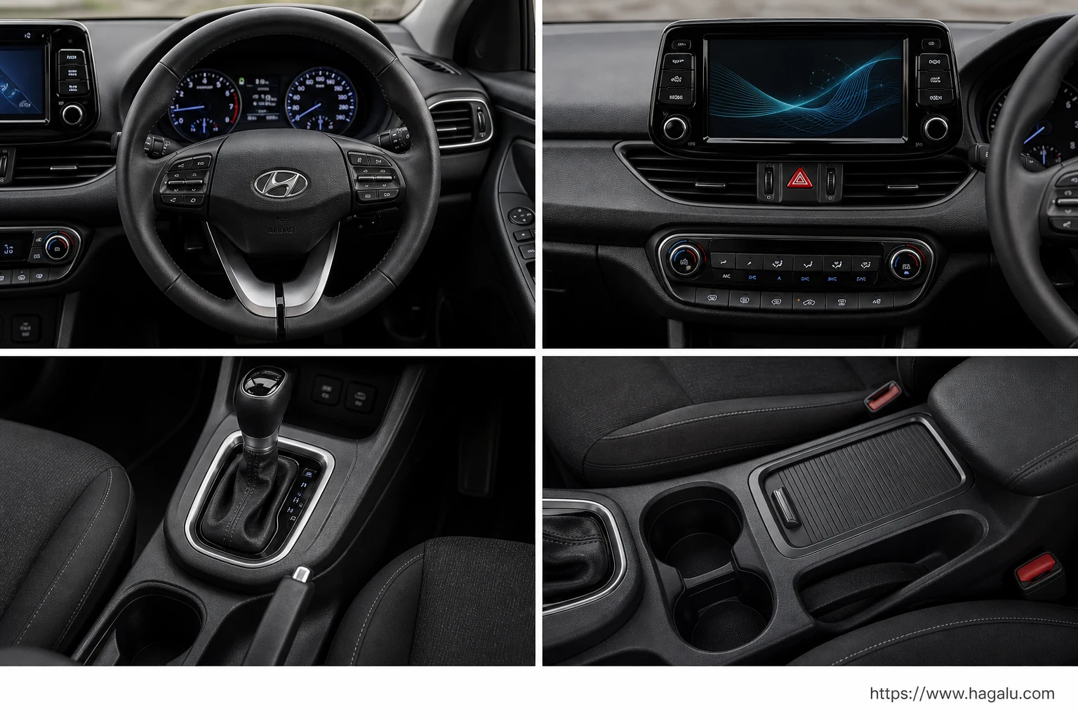 Hyundai i30 interior view 2 for South African vehicle comparison
