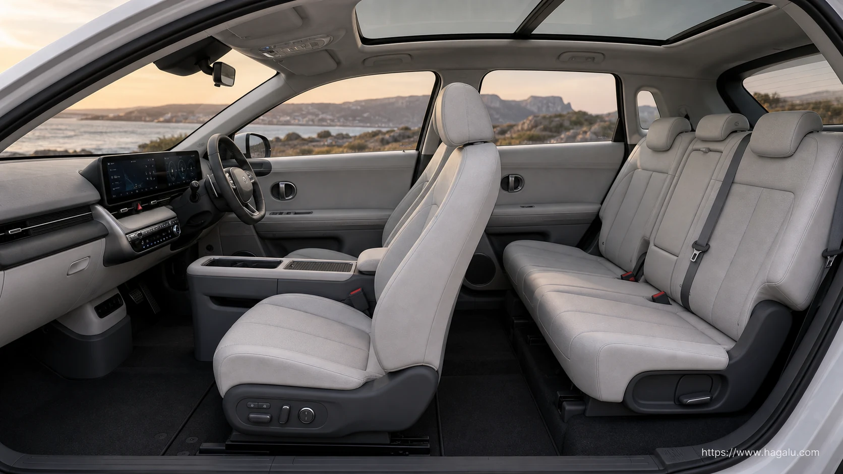 Hyundai IONIQ 5 interior view 3 for South African vehicle comparison