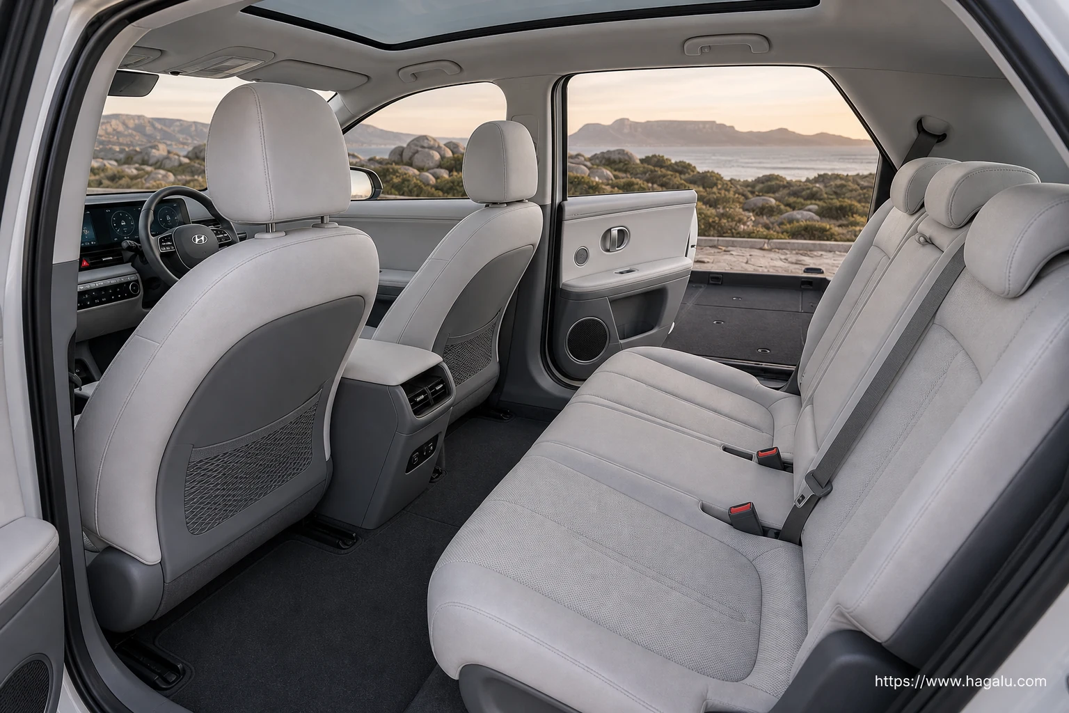 Hyundai IONIQ 5 interior view 4 for South African vehicle comparison
