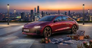 Hyundai IONIQ 6 exterior view 1 — price and specifications in South Africa
