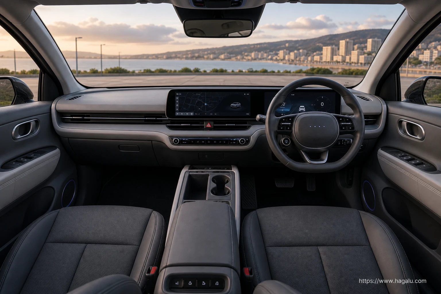 Hyundai IONIQ 6 interior view 1 for South African vehicle comparison