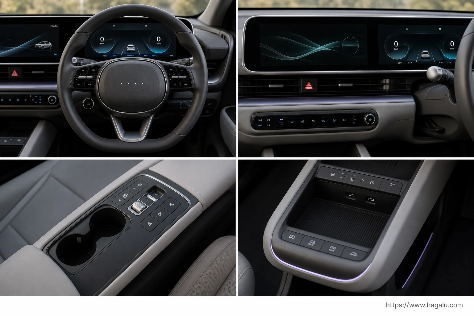 Hyundai IONIQ 6 interior view 2 for South African vehicle comparison