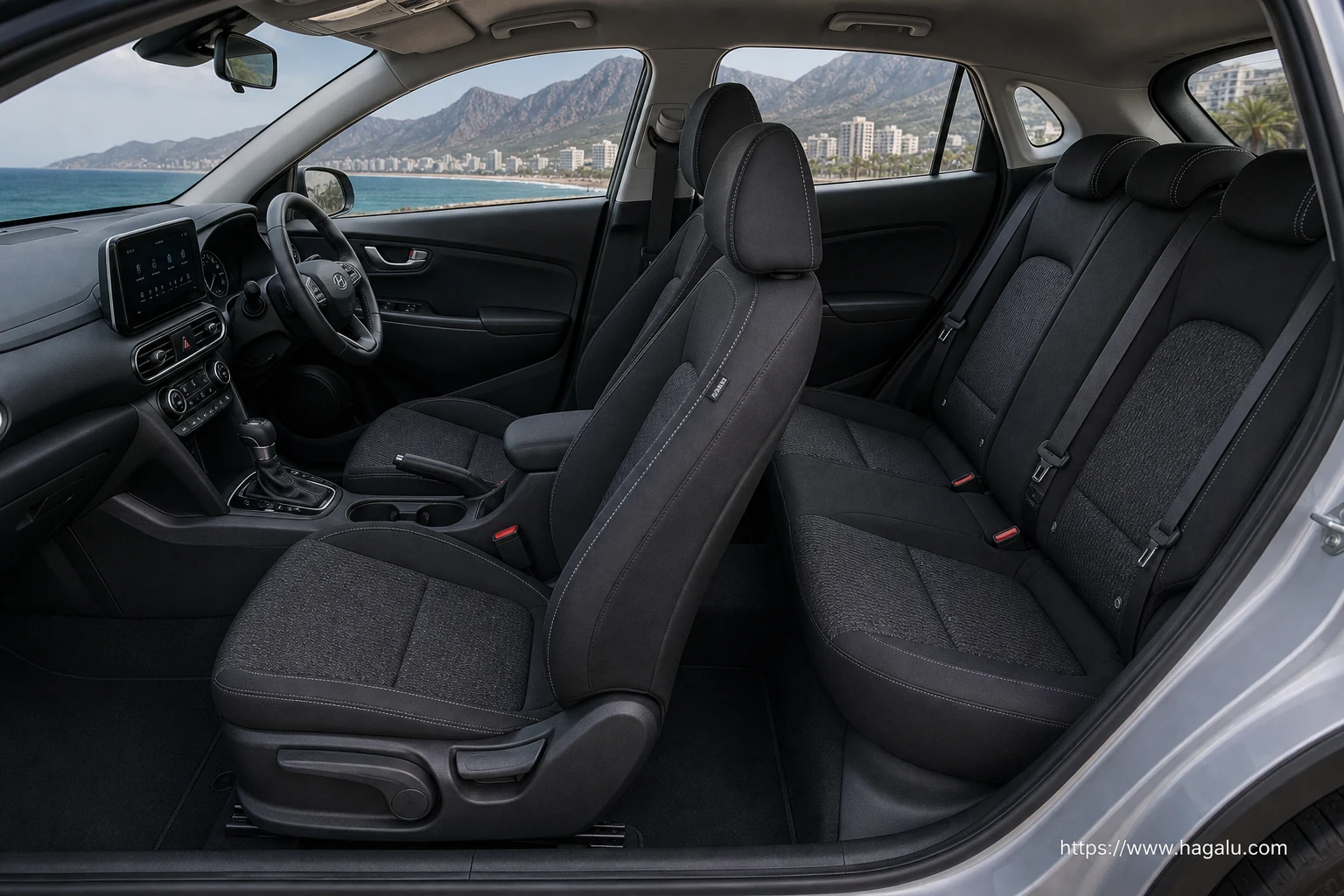 Hyundai Kona interior view 3 for South African vehicle comparison