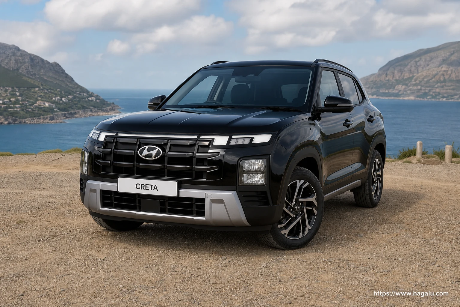 Hyundai New CRETA exterior view 1 for South African vehicle comparison