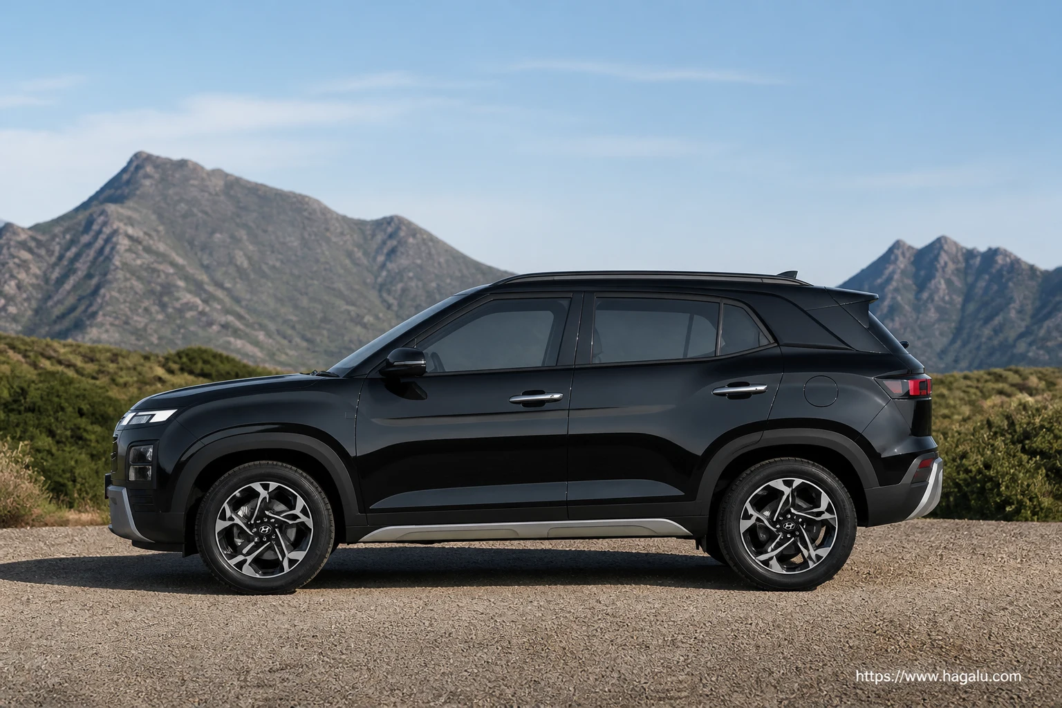 Hyundai New CRETA exterior view 3 for South African vehicle comparison
