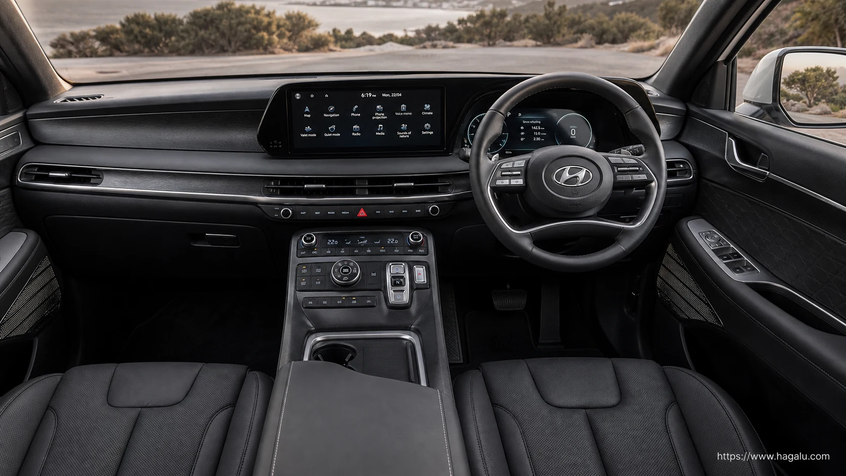 Hyundai Palisade interior view 1 for South African vehicle comparison