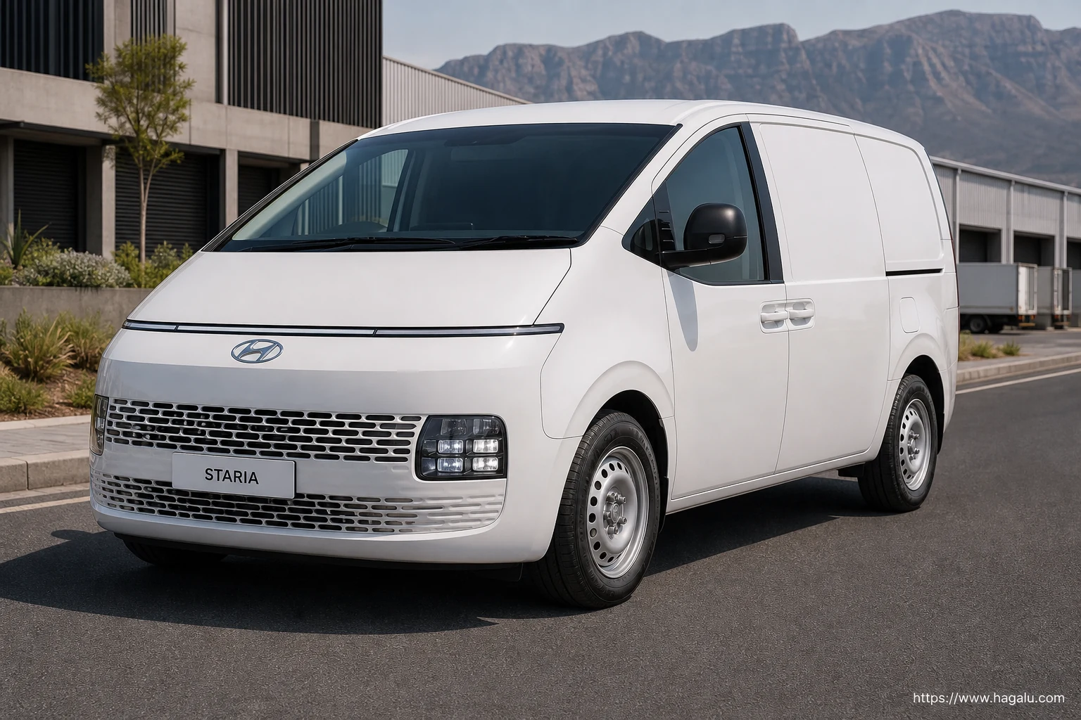 Hyundai Staria Panelvan exterior view 1 — price and specifications in South Africa