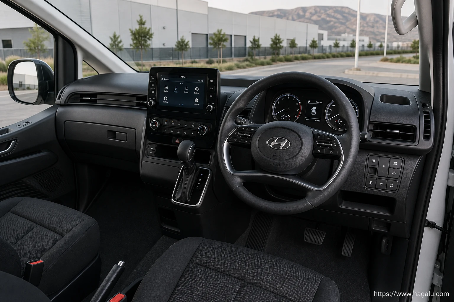 Hyundai Staria Panelvan interior view 1 for South African vehicle comparison