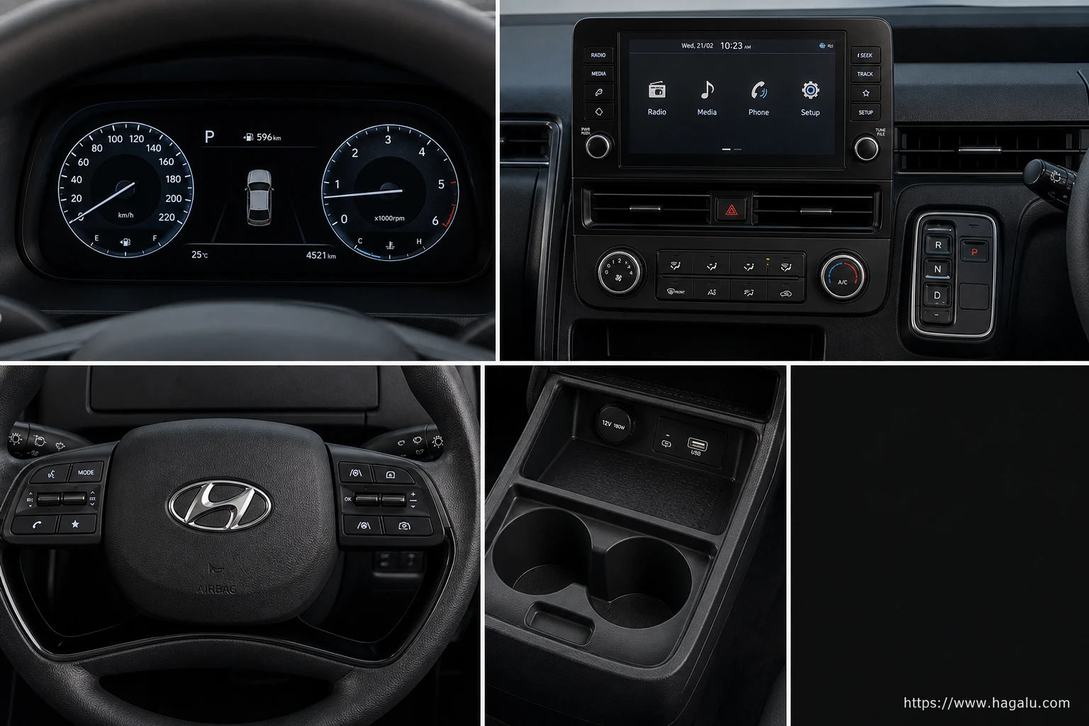 Hyundai Staria Panelvan interior view 2 for South African vehicle comparison