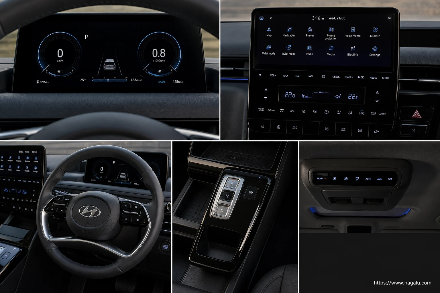Hyundai Staria interior view 2 for South African vehicle comparison