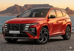 Hyundai Tucson exterior view 3 — South Africa 2026