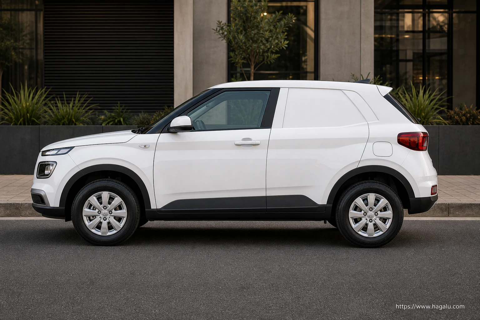 Hyundai Venue Cargo exterior view 3 — South Africa 2026