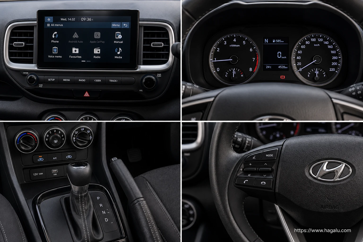 Hyundai Venue interior view 2 for South African vehicle comparison