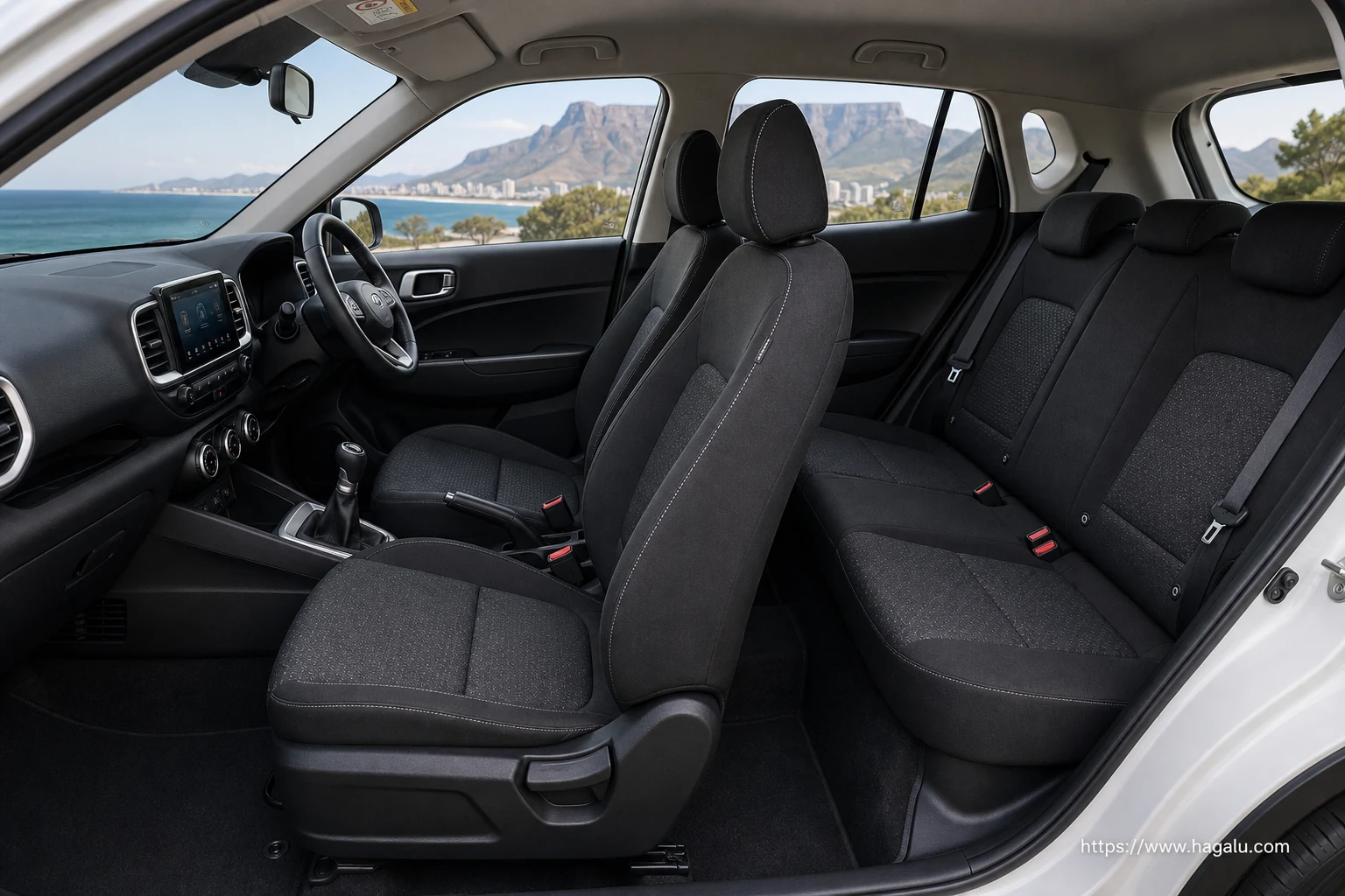 Hyundai Venue interior view 3 for South African vehicle comparison