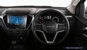 Isuzu D-Max Extended Cab interior view 4 for South African vehicle comparison